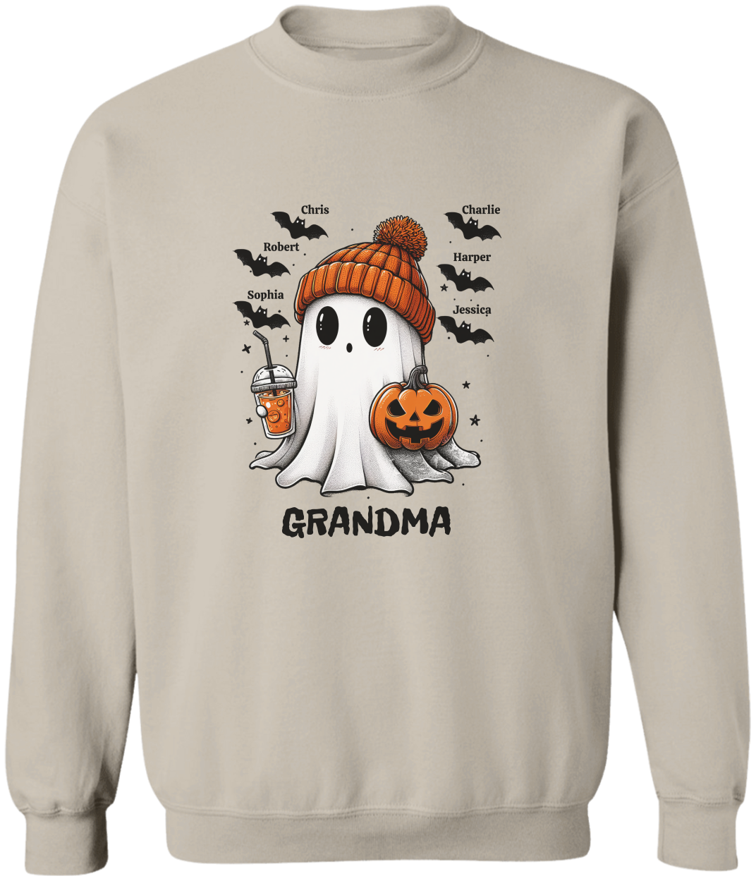 Personalized Fall Halloween Ghost Unisex Shirt