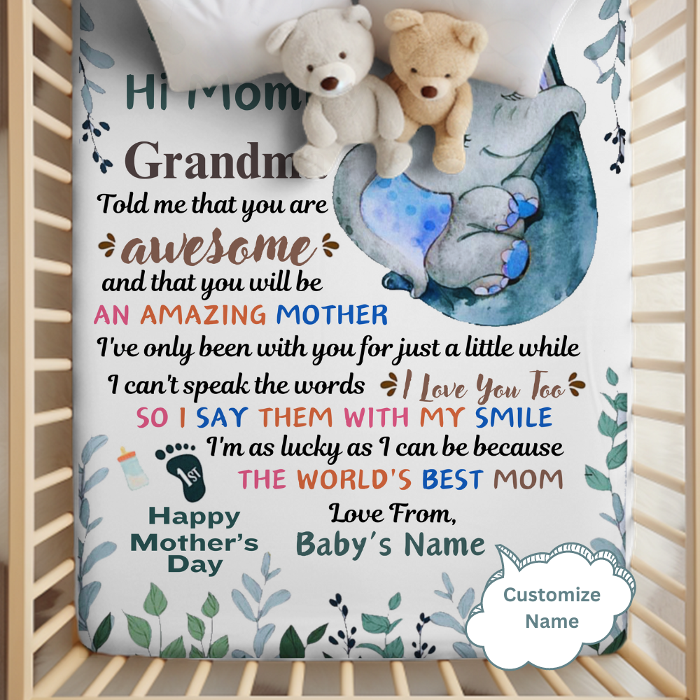 Mommy | Baby Bump  | Mother's Day Blanket