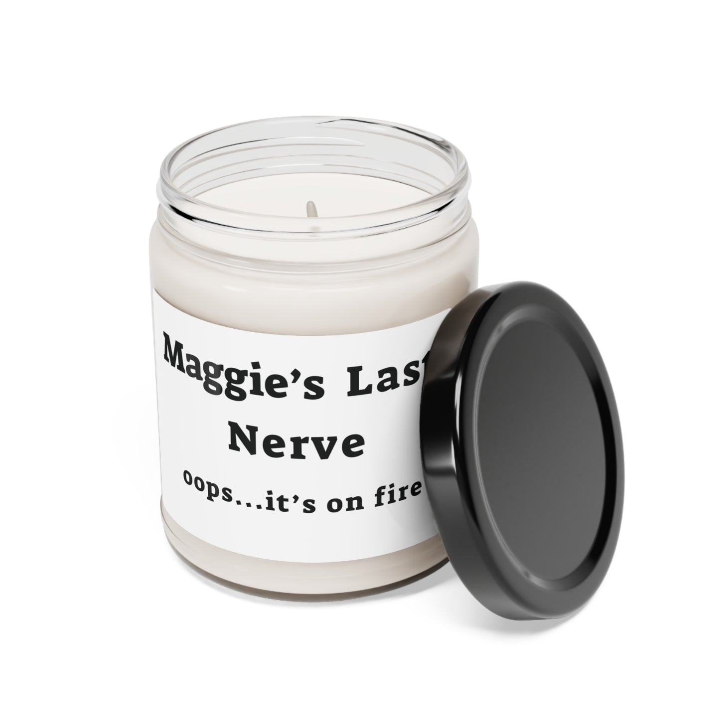 Personalized Last Nerve Candle! Custom Name Candle, Scented Soy Candle, 9oz