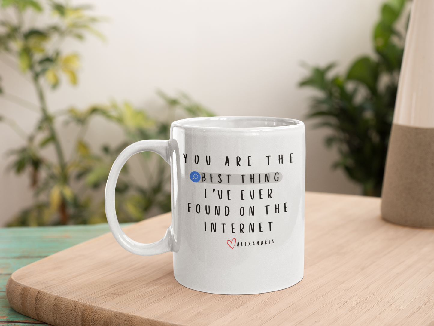 You Are The Best Thing I Ever Found On The Internet Mug, Boyfriend Valentines Day Gift for Him, Funny Gift for Him, Husband Anniversary Gift