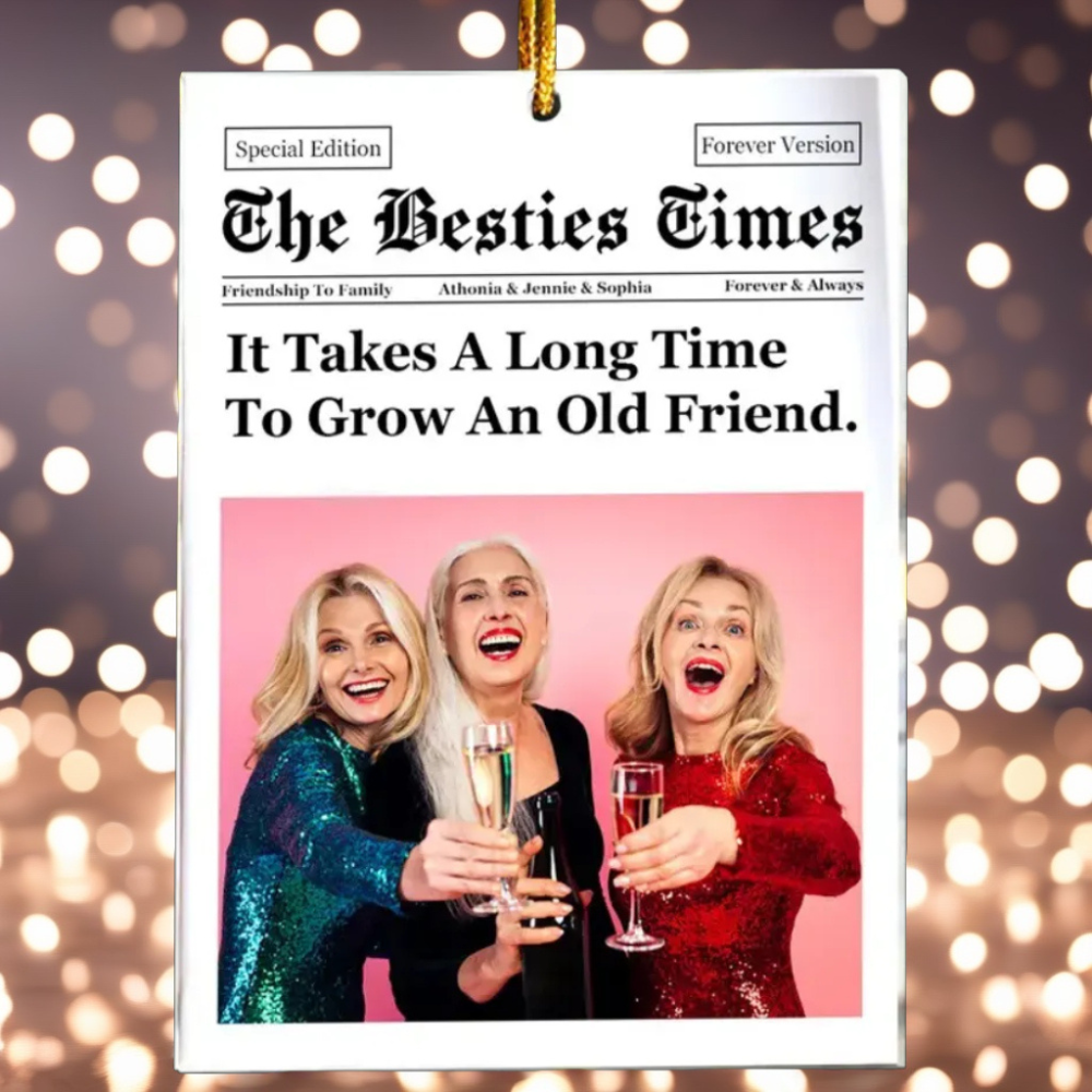 Bestie Times | Christmas Friendship Ornament