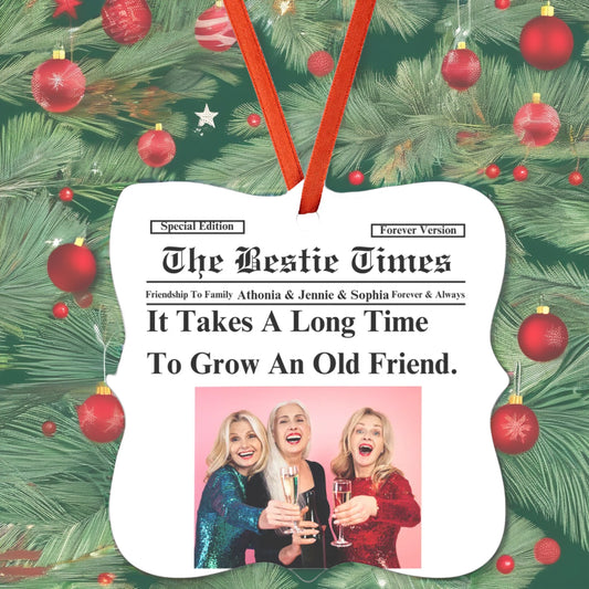 Bestie Times | Christmas Friendship Ornament