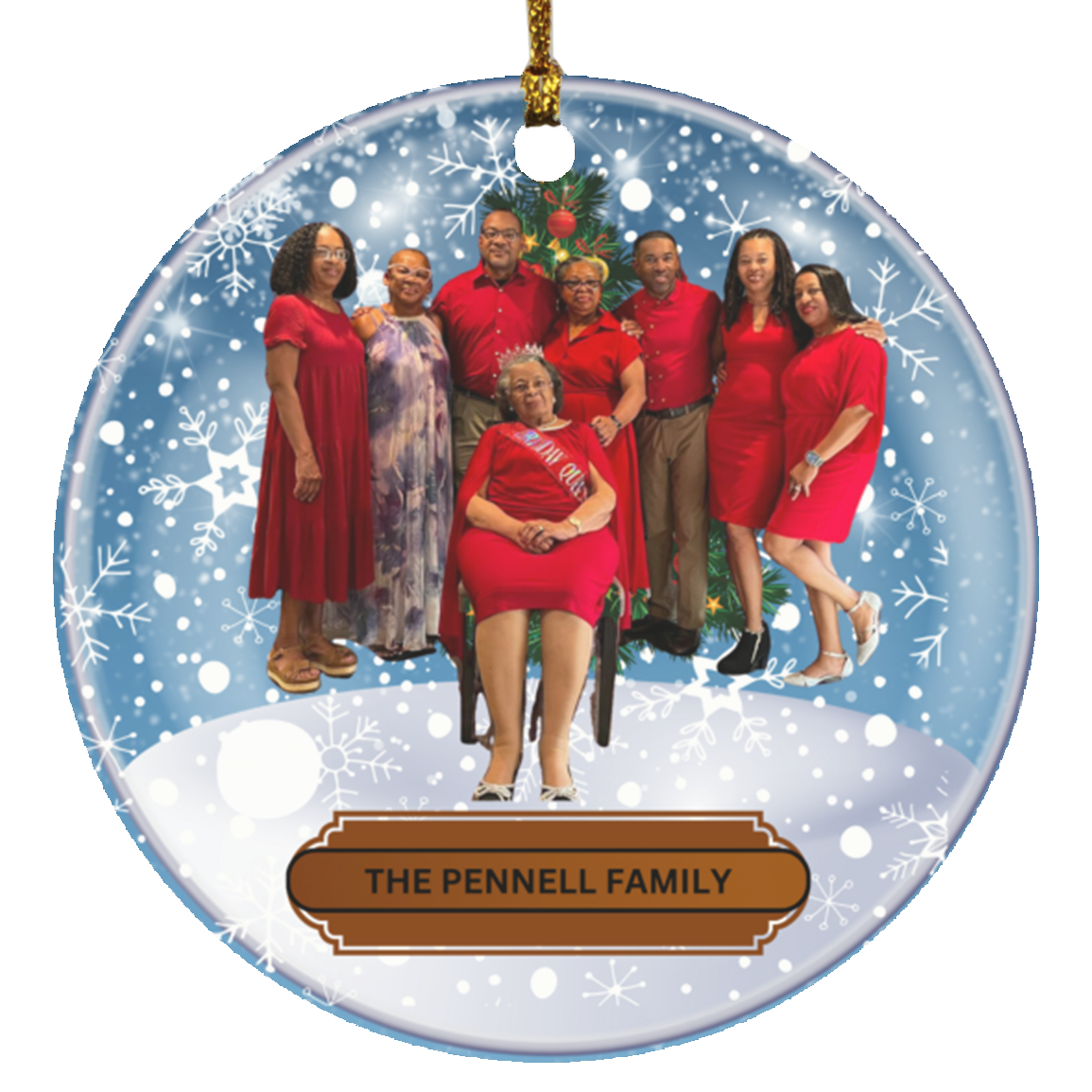 Personalized Family Ornament