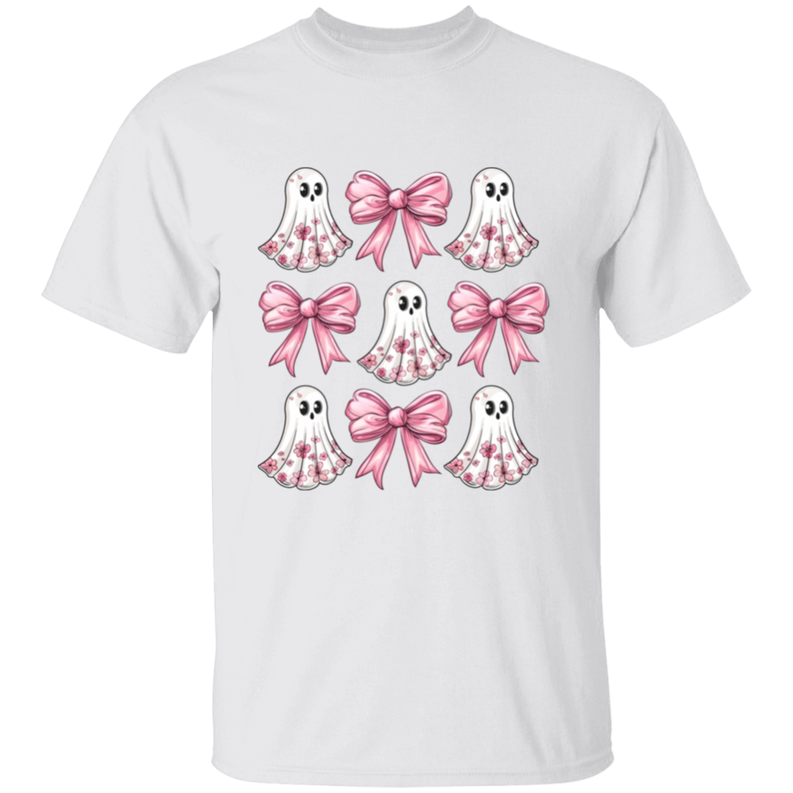 Pink Ghost Coquette T-Shirt, Sweatshirt, Hoodie