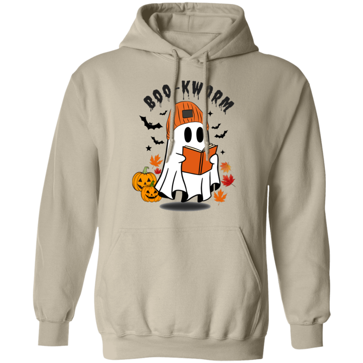 BOO-KWORM Cute Ghost T-Shirt, Sweatshirt, Hoodie