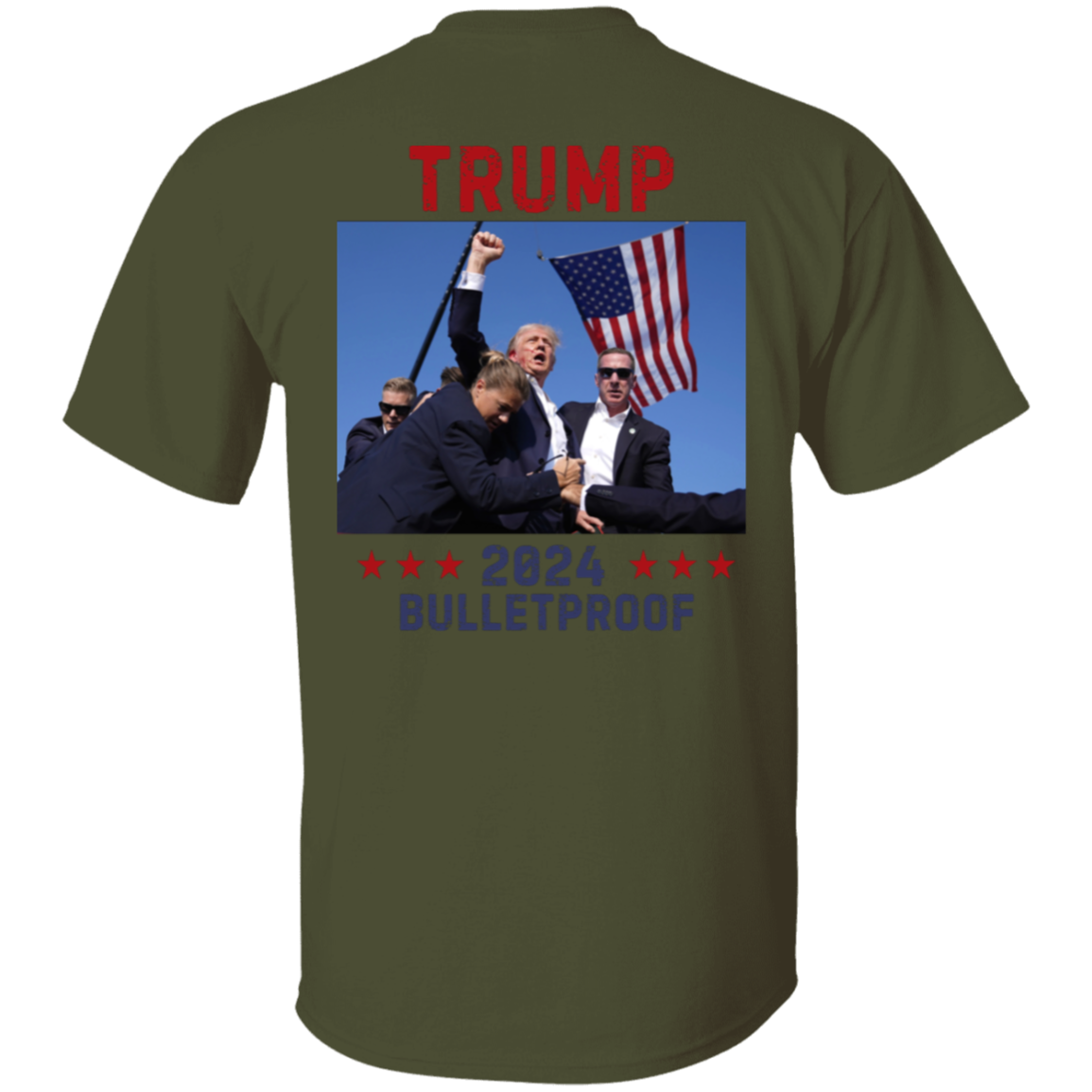 Trump 2024 Bulletproof Unisex Tshirt