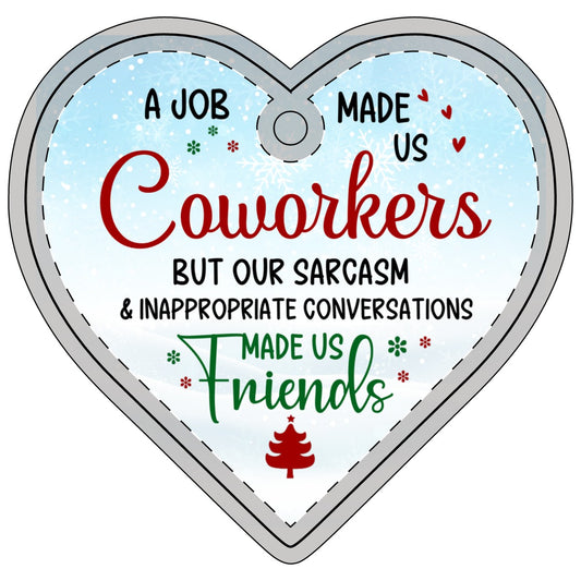 Coworker Acrylic Christmas Ornament
