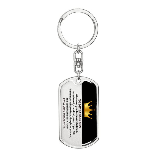 🎁2024 New Year Hot Sale🎁Keepsake for Son Keychain