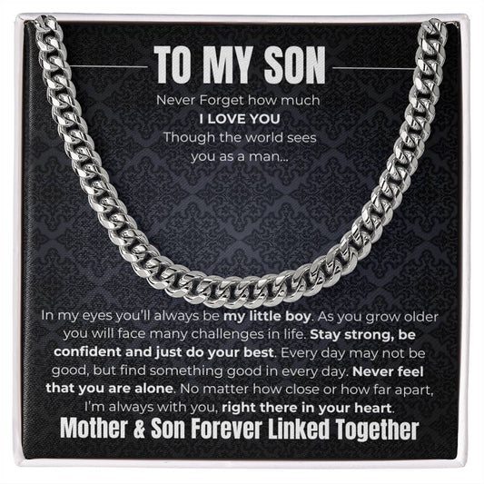 To My Son From Mom Forever Linked