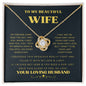 Beautiful Wife | Love Knot Necklace