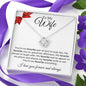 TO MY WIFE | YOU'RE MY FAVORITE  LOVE KNOT NECKLACE