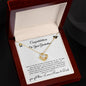 You Got This Love Knot Graduation Necklace From Mom & Dad