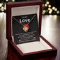 Imperfectly Perfect Love:  Express it with this- "Wife's Love Knot Necklace"