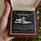 [Almost Sold Out} To My Soulmate "Your Perfect Knight Love Knot Necklace"