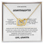 To My Granddaughter | Forever Love Interlocking Necklace