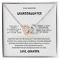 To My Granddaughter | Forever Love Interlocking Necklace