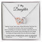 Forever Linked Hearts: A Daughter's Love Necklace
