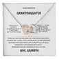 To My Granddaughter | Forever Love Interlocking Necklace
