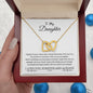 Forever Linked Hearts: A Daughter's Love Necklace