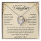 To My Daughter | Never Forget That I Love You - Forever Love Necklace