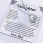 To Daughter - Never Forget I Love You - Love Dad