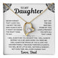 To Daughter - Never Forget I Love You - Love Dad