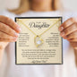 To My Daughter | Never Forget That I Love You - Forever Love Necklace