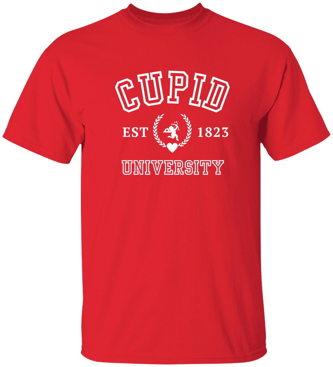 Cupid University Valentine's Day Tshirt | Love Crewneck Sweatshirt| Cupid Hoodie