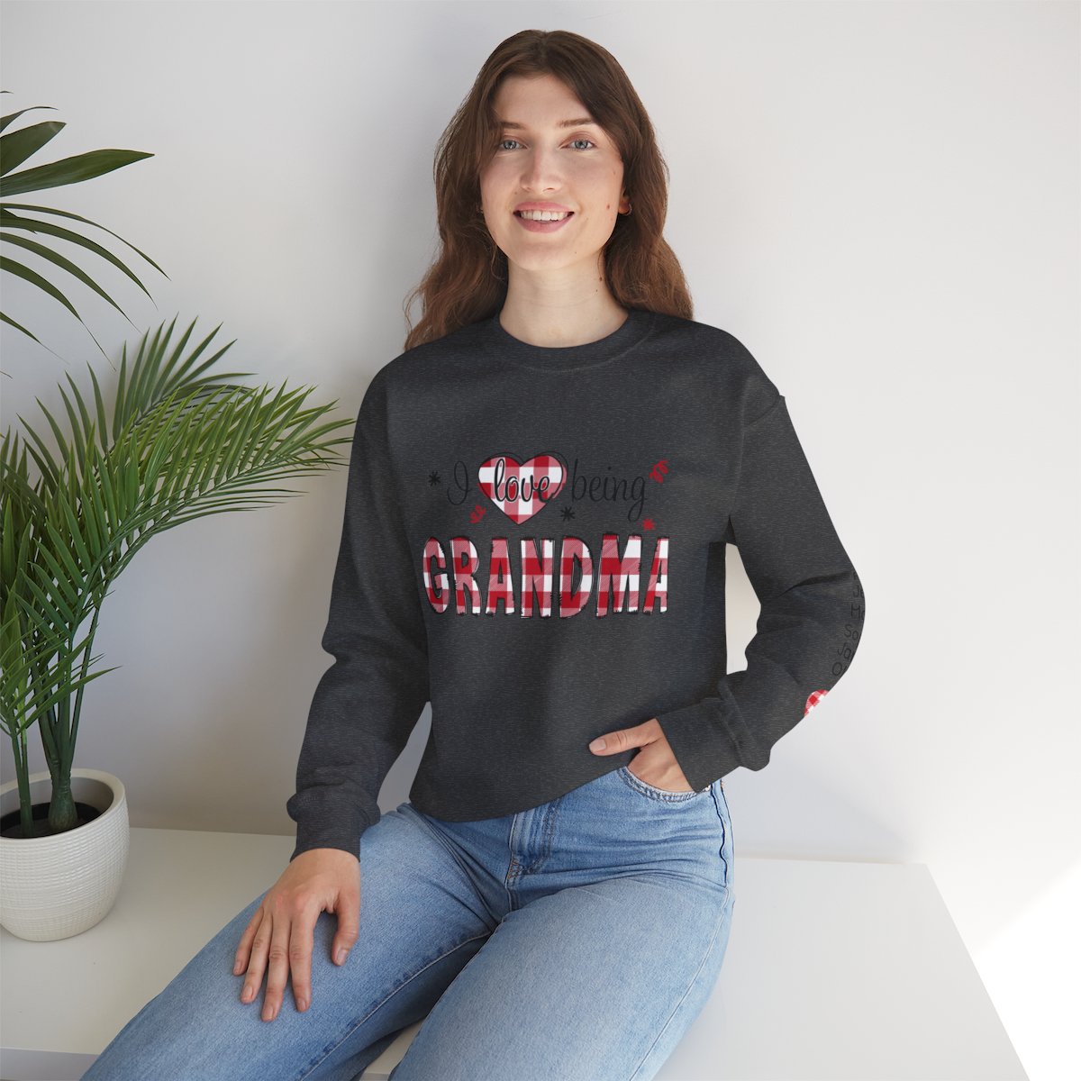 Custom 'I Love Being Gigi' Sweatshirt - Christmas & Valentines for Grandmothers - Personalized Names - Cozy Holiday Shirt