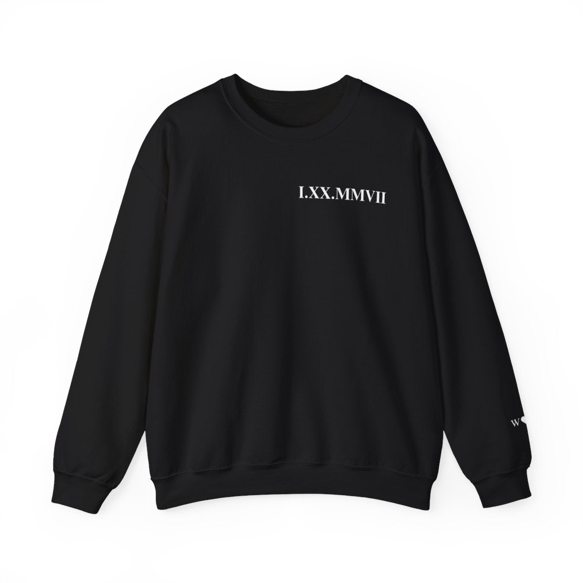 Roman Numeral Anniversary Couple Sweatshirt